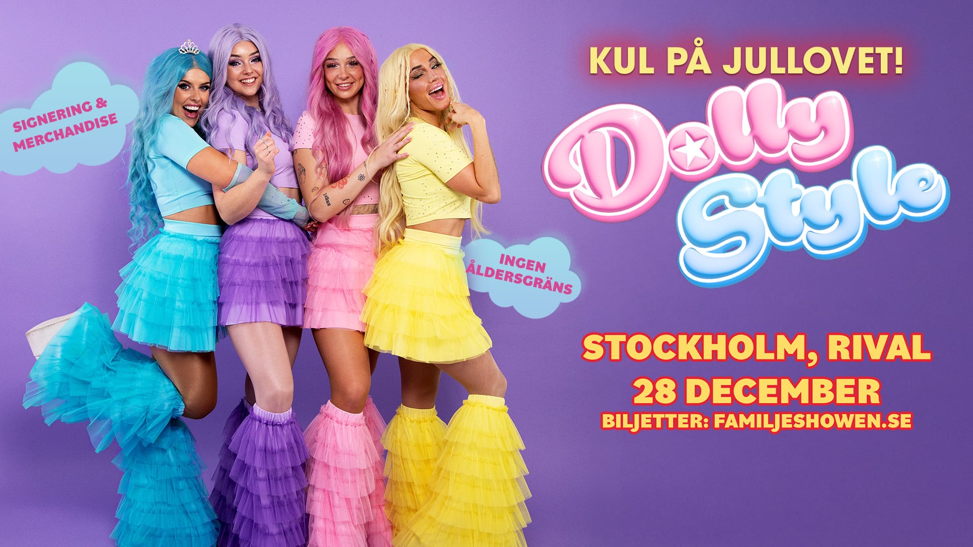 Dolly Style familjeshowen 28/12