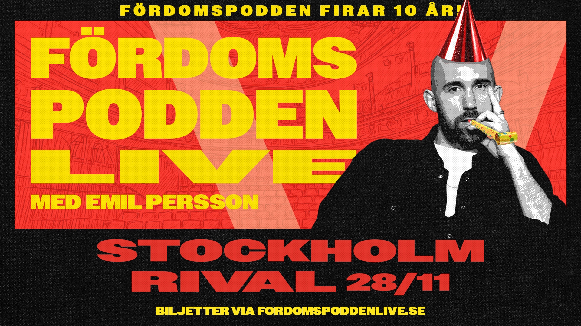 Fördomspodden Live 28/11